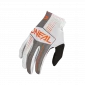 Γάντια μηχανής motocross O'NEAL MATRIX SPLIT GRAY/ORANGE V.25 thumb