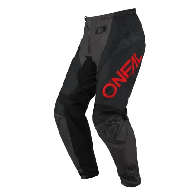 Παιδικό παντελόνι motocross O'NEAL ELEMENT RACEWEAR BLACK/GRAY/RED V.25