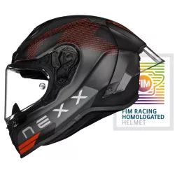 Κράνος μηχανής NEXX X.R3R PRO FIM EVO CARBON BLACK MATT