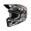 Κράνος motocross O'NEAL 3SERIES ATTACK BLACK/WHITE V.25