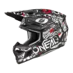 Κράνος motocross O'NEAL 3SERIES ATTACK BLACK/WHITE V.25 thumb