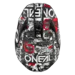 Κράνος motocross O'NEAL 3SERIES ATTACK BLACK/WHITE V.25 thumb
