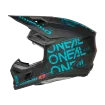 Κράνος μηχανής motocross O'NEAL 3SERIES STATIC BLACK/TEAL V.25 Κράνος μηχανής motocross O'NEAL 3SERIES STATIC BLACK/TEAL V.25 thumb