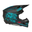 Κράνος μηχανής motocross O'NEAL 3SERIES STATIC BLACK/TEAL V.25 Κράνος μηχανής motocross O'NEAL 3SERIES STATIC BLACK/TEAL V.25 thumb