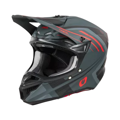 Κράνος μηχανής motocross 5SERIES POLYACRYLITE SPIKE GRAY/RED V.25 Κράνος μηχανής motocross 5SERIES POLYACRYLITE SPIKE GRAY/RED V.25