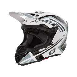 Κράνος μηχανής motocross 5SERIES POLYACRYLITE SPIKE WHITE/BLACK V.25 Κράνος μηχανής motocross 5SERIES POLYACRYLITE SPIKE WHITE/BLACK V.25