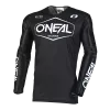 Μπλούζα μηχανής motocross O'NEAL MAYHEM HEXX BLACK/WHITE V.25