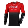Μπλούζα μηχανής motocross O'NEAL MAYHEM HEXX BLACK/RED V.25