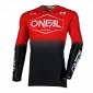 Μπλούζα μηχανής motocross O'NEAL MAYHEM HEXX BLACK/RED V.25 thumb