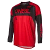 Μπλούζα μηχανής motocross O'NEAL MATRIX RIDEWEAR RED/BLACK V.25