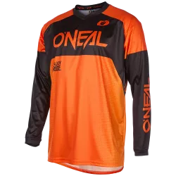 Μπλούζα μηχανής motocross O'NEAL MATRIX RIDEWEAR ORANGE/BLACK V.25