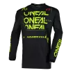 Μπλούζα μηχανής motocross O'NEAL ELEMENT STATIC BLACK/NEON YELLOW V.25 Μπλούζα μηχανής motocross O'NEAL ELEMENT STATIC BLACK/NEON YELLOW V.25 thumb