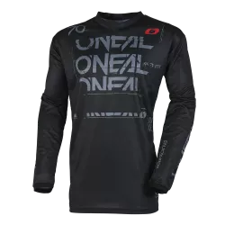 Μπλούζα μηχανής motocross O'NEAL ELEMENT STATIC BLACK/GRAY V.25 Μπλούζα μηχανής motocross O'NEAL ELEMENT STATIC BLACK/GRAY V.25