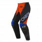 Παντελόνι μηχανής motocross O'NEAL ELEMENT SHOCKER BLACK/ORANGE V.25 thumb