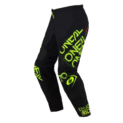 Παντελόνι μηχανής motocross O'NEAL ELEMENT STATIC BLACK/GRAY V.25