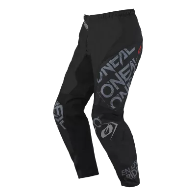 Παντελόνι μηχανής motocross O'NEAL ELEMENT STATIC BLACK/GRAY V.25