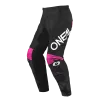 Γυναικείο παντελόνι motocross O’NEAL ELEMENT SHOCKER BLACK/PINK V.25