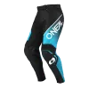 Παντελόνι μηχανής motocross O'NEAL HARDWEAR AIR SLAM BLACK/TEAL V.25