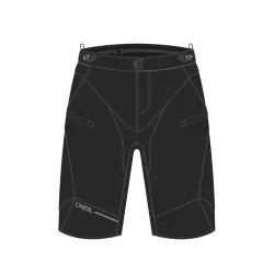 Βερμούδα ποδηλασίας O'NEAL MUD WP BLACK Βερμούδα ποδηλασίας O'NEAL MUD WP BLACK