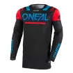 Μπλούζα μηχανής motocross O'NEAL PRODIGY FIVE FOUR BLACK/BLUE V.25 Μπλούζα μηχανής motocross O'NEAL PRODIGY FIVE FOUR BLACK/BLUE V.25 thumb