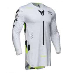 Μπλούζα μηχανής motocross THOR SPORTMODE RIOT WHITE/ACID