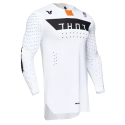 Μπλούζα μηχανής motocross THOR SPORTMODE ROUGE WHITE/ORANGE Μπλούζα μηχανής motocross THOR SPORTMODE ROUGE WHITE/ORANGE