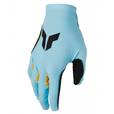 Γάντια μηχανής motocross THOR SPORTMODE ICONIC BLUE/YELLOW