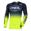 Μπλούζα μηχανής motocross O'NEAL MAYHEM HEXX BLUE/NEON YELLOW V.25