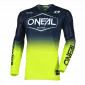 Μπλούζα μηχανής motocross O'NEAL MAYHEM HEXX BLUE/NEON YELLOW V.25 thumb