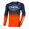 Μπλούζα μηχανής motocross O'NEAL MAYHEM HEXX BLUE/ORANGE V.25