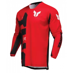 Μπλούζα μηχανής motocross THOR LAUNCHMODE FORGE RED  Μπλούζα μηχανής motocross THOR LAUNCHMODE FORGE RED