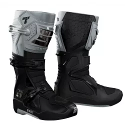 Μπότες μηχανής Shot Race 6 Black/Grey/Chrome Μπότες μηχανής Shot Race 6 Black/Grey/Chrome