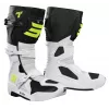 Μπότες μηχανής SHOT Race 6 Black White Neon Yellow