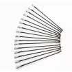 Ακτίνες τροχού μοτοσυκλέτας KITE SPOKES 19 FR BK/SI 16PC Silver thumb
