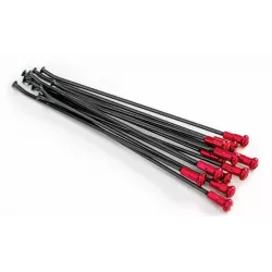 Ακτίνες τροχού μοτοσυκλέτας LOTE SPOKES 19 RR BK / RE NI 12PC Black/Red Ακτίνες τροχού μοτοσυκλέτας LOTE SPOKES 19 RR BK / RE NI 12PC Black/Red