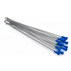 Ακτίνες τροχού μοτοσυκλέτας KITE SPOKES 19 RR SI /BL NIP 12PC Silver/Blue Ακτίνες τροχού μοτοσυκλέτας KITE SPOKES 19 RR SI /BL NIP 12PC Silver/Blue