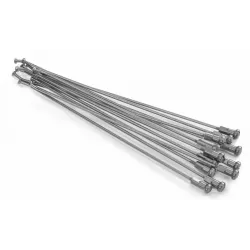 Ακτίνες τροχού μοτοσυκλέτας KITE SPOKES 19 RR SI /SI NIP 12PC Silver Ακτίνες τροχού μοτοσυκλέτας KITE SPOKES 19 RR SI /SI NIP 12PC Silver