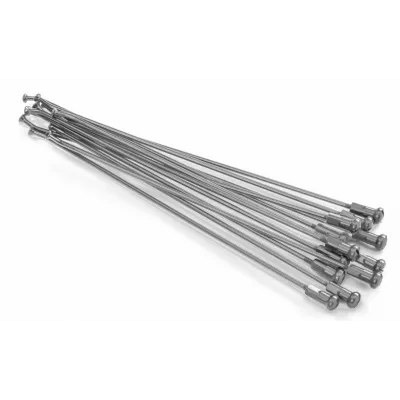 Ακτίνες τροχού μοτοσυκλέτας KITE SPOKES 19 RR SI /SI NIP 12PC Silver