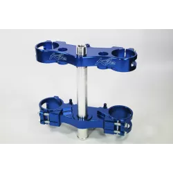 Τιμονόπλακα μηχανής KITE TRIPLE CLAMPS MX TC85 Blue