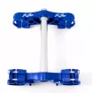Τιμονόπλακα μηχανής KITE TRPL CLMP MX YZ250 06-14 Blue thumb