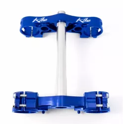 Τιμονόπλακα μηχανής KITE TRPL CLMP MX YZ250 15-24 Blue