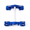 Τιμονόπλακα μηχανής KITE TRPL CLMP MX YZ65/85 Blue