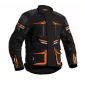 Μπουφάν μηχανής Lindstrands Sunne Black/Orange thumb