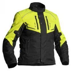 Γυναικείο υφασμάτινο μπουφάν μηχανής Lindstrands Halden Black/Yellow Γυναικείο υφασμάτινο μπουφάν μηχανής Lindstrands Halden Black/Yellow