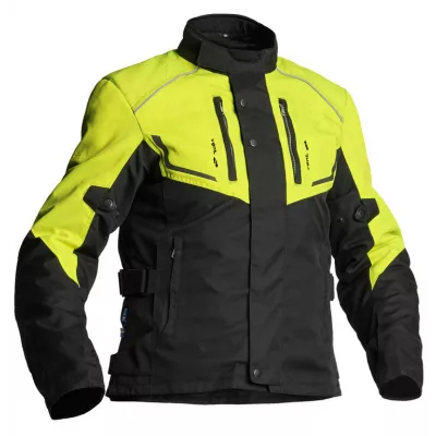 Γυναικείο υφασμάτινο μπουφάν μηχανής Lindstrands Halden Black/Yellow