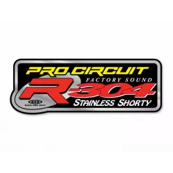Αυτοκόλλητα εξάτμισης PROCIRCUIT SLNCR STICKER R-304 SHRTY Αυτοκόλλητα εξάτμισης PROCIRCUIT SLNCR STICKER R-304 SHRTY