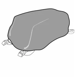 Αδιάβροχο για τσάντα μηχανής SHAD Tank Bag Rain Cover Αδιάβροχο για τσάντα μηχανής SHAD Tank Bag Rain Cover