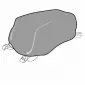 Αδιάβροχο για τσάντα μηχανής SHAD Tank Bag Rain Cover thumb