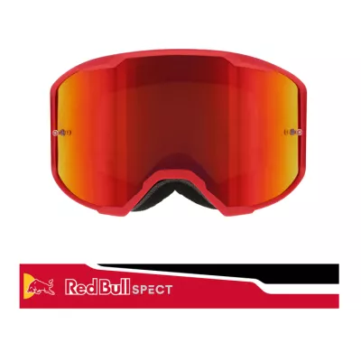 Μάσκα motocross Spect Red Bull Strive Single lens Red/Black red