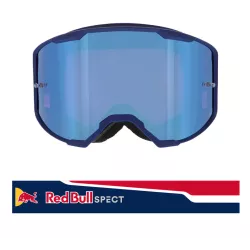 Μάσκα motocross Spect Red Bull Strive Single lens Blue/Red blue Μάσκα motocross Spect Red Bull Strive Single lens Blue/Red blue